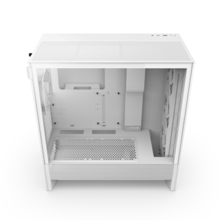 Foto 3 | Gabinete Nzxt H5 Flow Rgb Edition Blanco Atx S/fuente