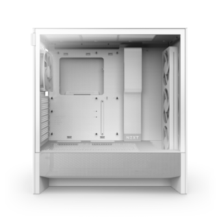 Foto 4 | Gabinete Nzxt H5 Flow Rgb Edition Blanco Atx S/fuente