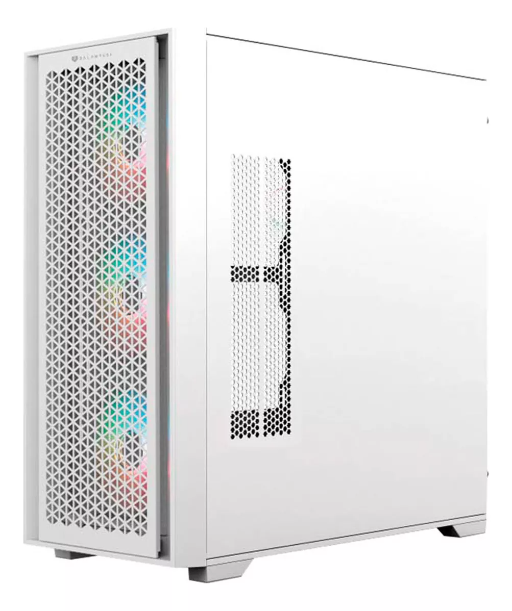 Foto 5 pulgar | Gabinete Balam Rush Twin Mate 9000 Blanco E-atx Argb C/templado S/fuente