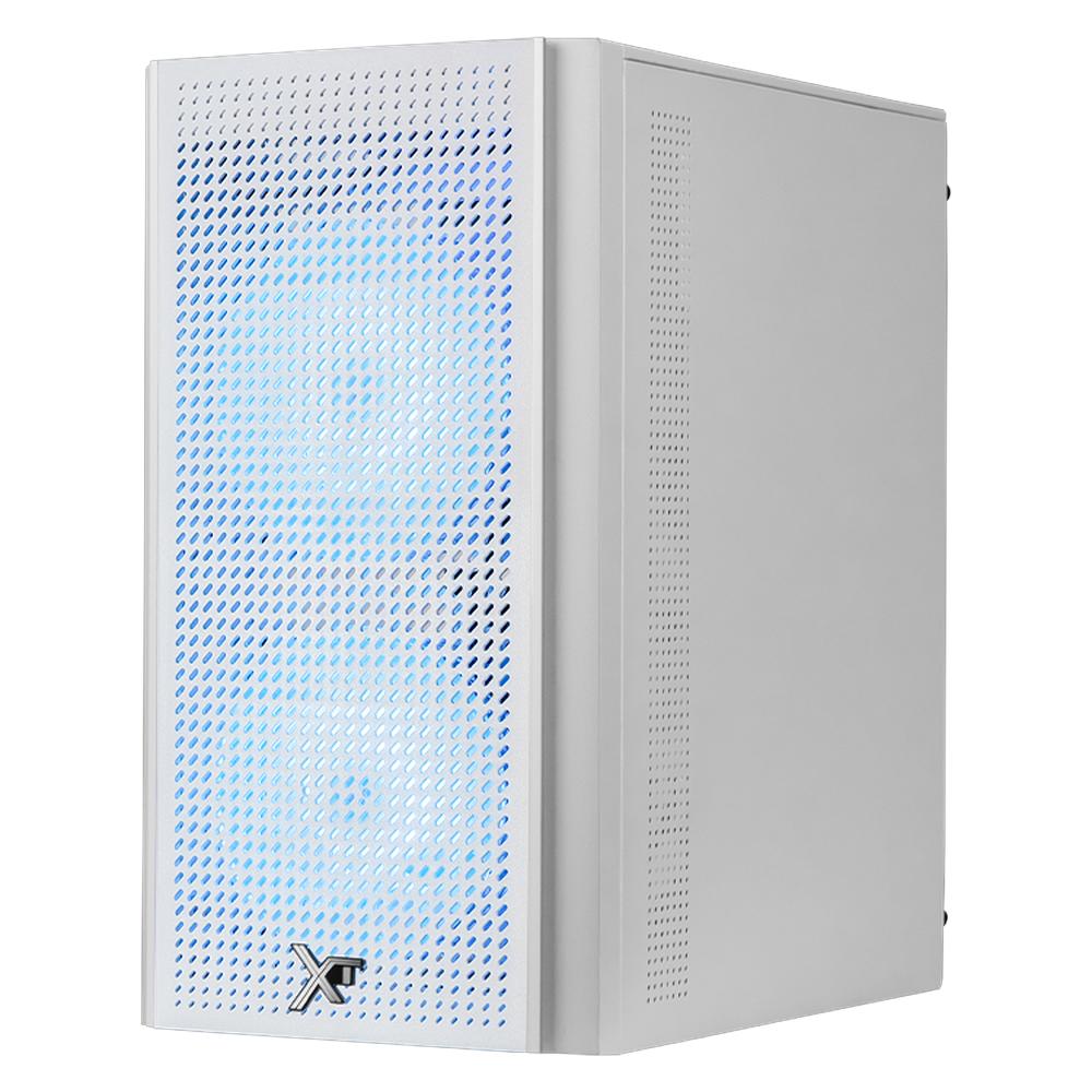 Foto 4 pulgar | Gabinete Gamer Xtreme Pc Gaming Air Max M2 Micro Torre Micro Atx 3 Fan Cristal Templado Argb Blanco