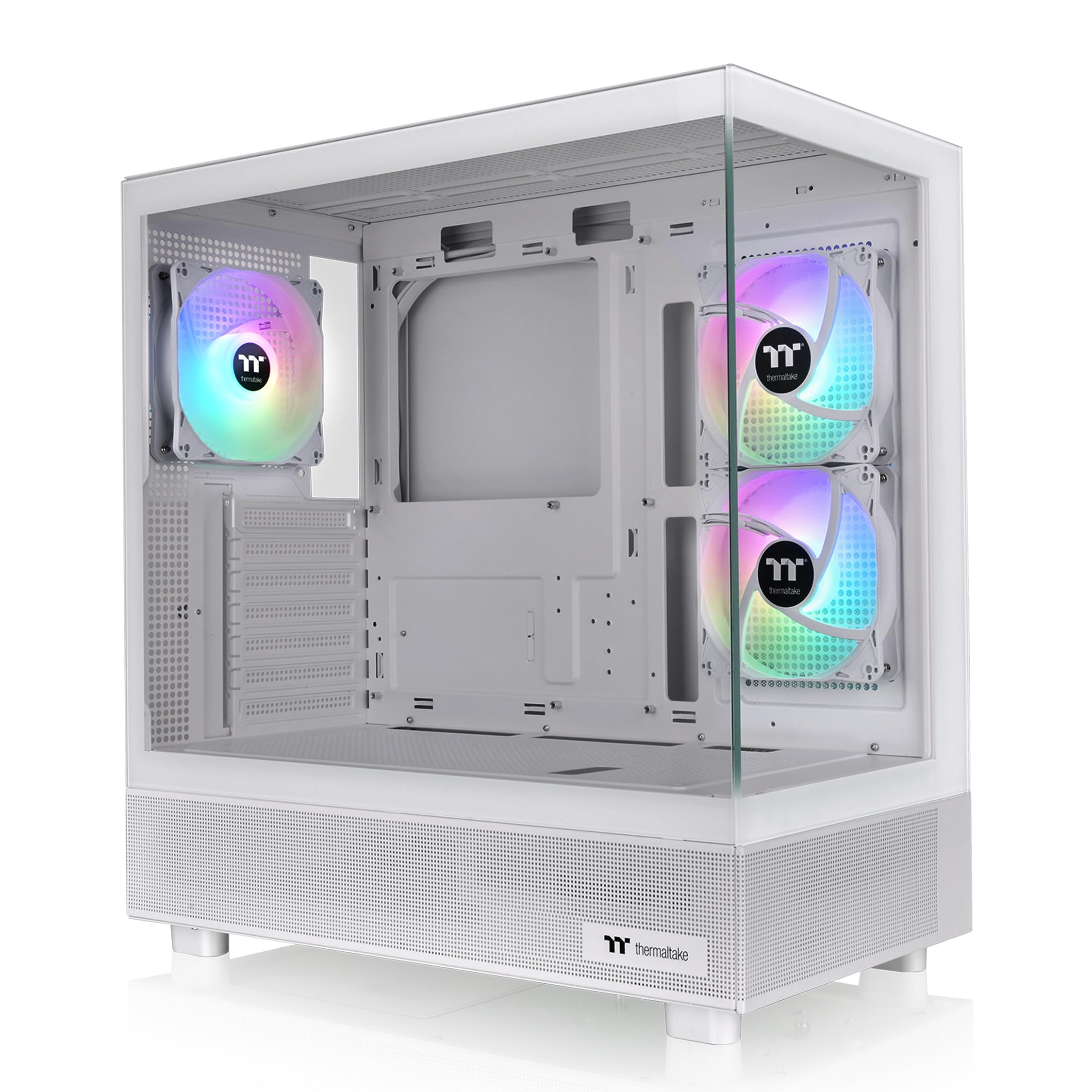 Case Thermaltake View 270 Plus Tg Argb Snow Mid-tower E-atx - Venta Internacional.