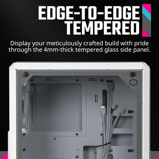 Foto 6 | Carcasa Para Ordenador Cooler Master Q300l V2 White Micro-atx Tower - Venta Internacional.