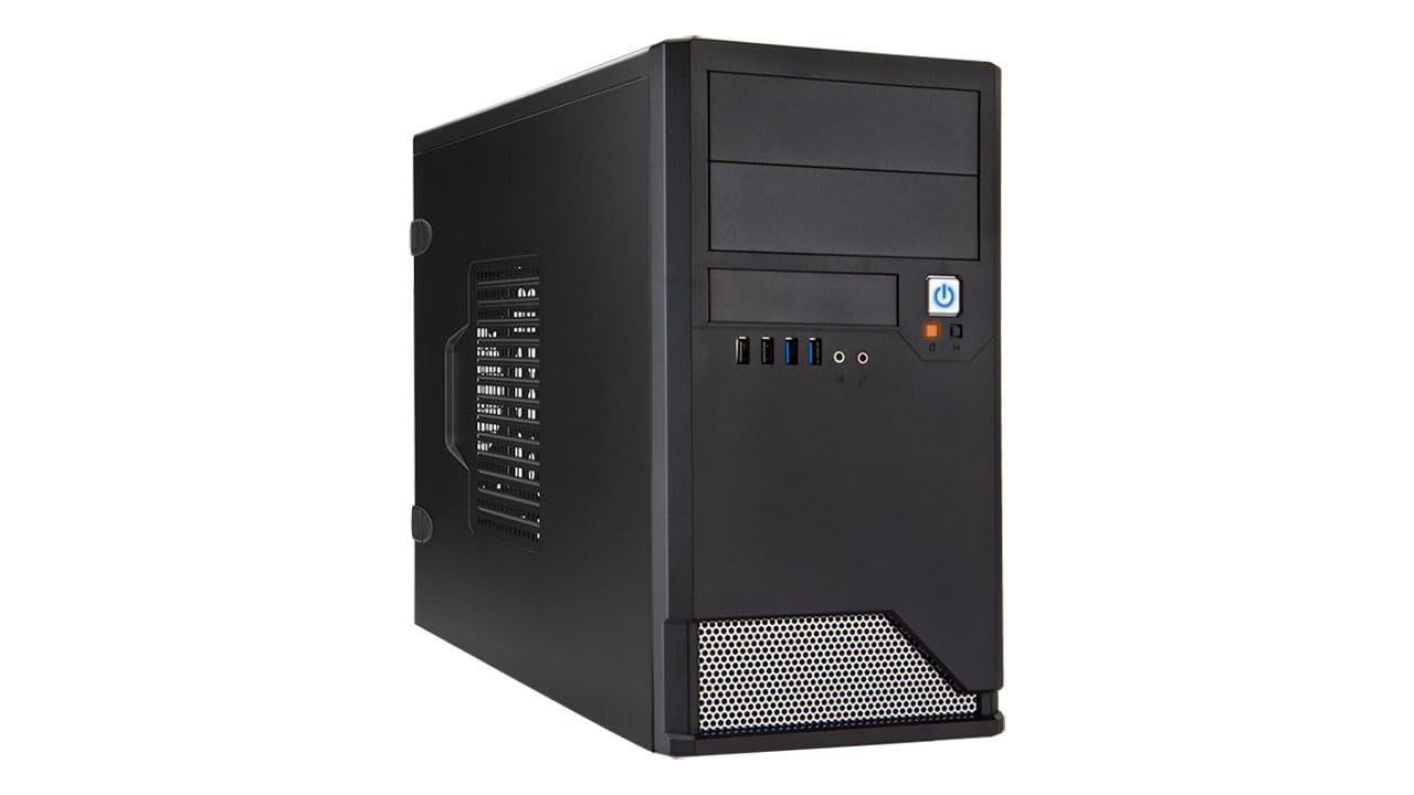 Foto 2 pulgar | Chasis Inwin Em048 Minitorre Micro-atx Con 7 Compartimentos Para Unidades - Venta Internacional.