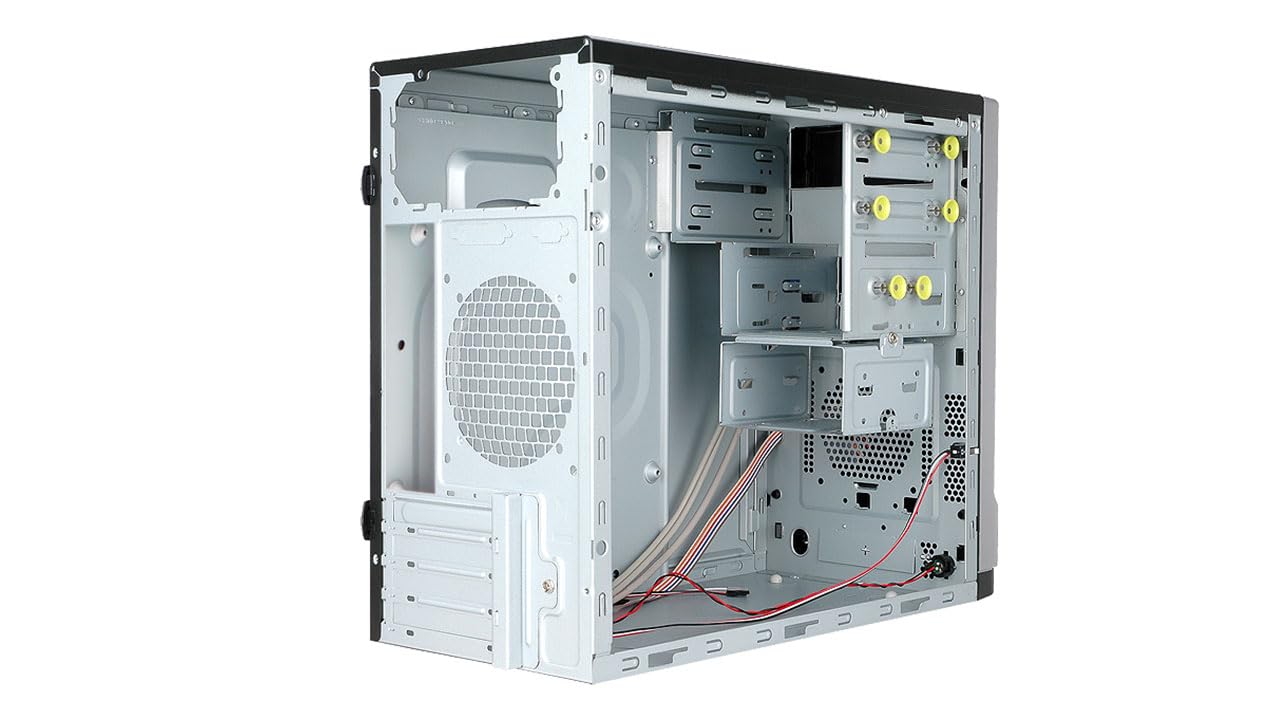 Foto 4 pulgar | Chasis Inwin Em048 Minitorre Micro-atx Con 7 Compartimentos Para Unidades - Venta Internacional.