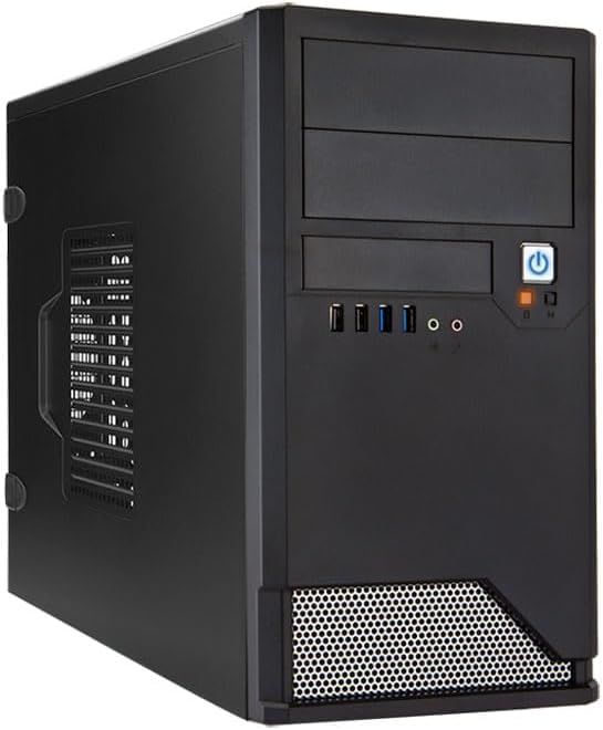 Foto 5 pulgar | Chasis Inwin Em048 Minitorre Micro-atx Con 7 Compartimentos Para Unidades - Venta Internacional.