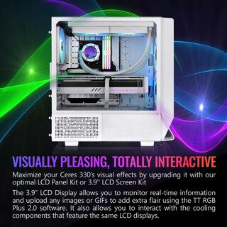 Foto 5 | Case Thermaltake Ceres 330 Tg Argb Snow Midtower E-atx - Venta Internacional.