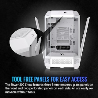 Foto 5 | Micro-atx Para Nieve Case Thermaltake Tower 300 Con Ventilador De 2 X 140 Mm - Venta Internacional.