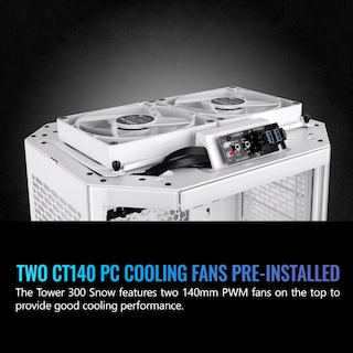 Foto 6 | Micro-atx Para Nieve Case Thermaltake Tower 300 Con Ventilador De 2 X 140 Mm - Venta Internacional.