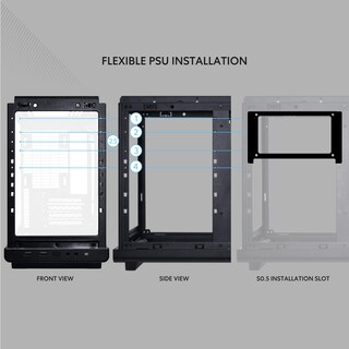 Foto 4 | Chasis Lian Li A3x.us Micro Form Factor 26,3 L Negro - Venta Internacional.