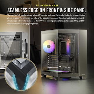 Foto 2 | Carcasa Para Pc Antec C8 Argb Full-tower E-atx Con Radiador De 360 Mm - Venta Internacional.