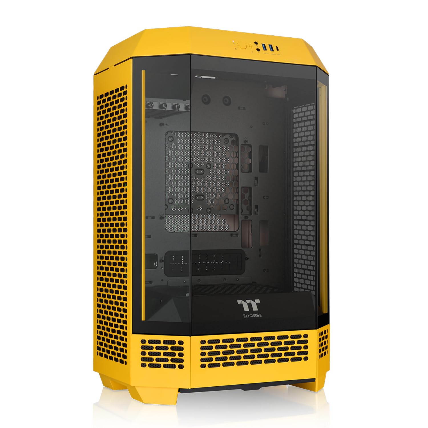 Micro-atx Case Thermaltake Tower 300 Bumblebee Con Ventilador De 2 X 140 Mm - Venta Internacional.