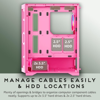 Foto 7 | Funda Para Pc Para Videojuegos Apevia Hydra-pk Hydra Mid Tower Con 6 Ventiladores Argb De 120 Mm - Venta Internacional.