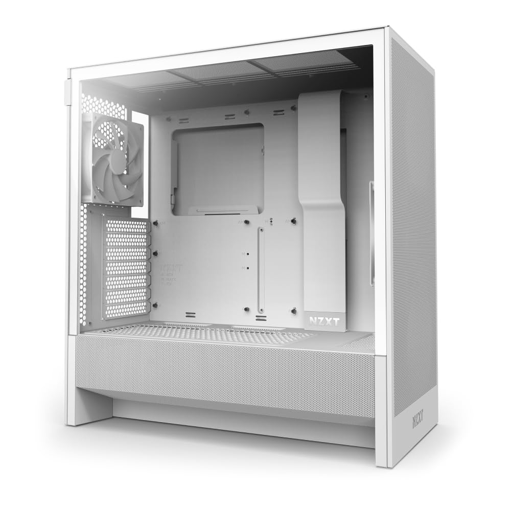 Foto 2 pulgar | Funda Para Videojuegos Para Pc Nzxt H5 Flow 2024 Atx Mid-tower Blanca - Venta Internacional.