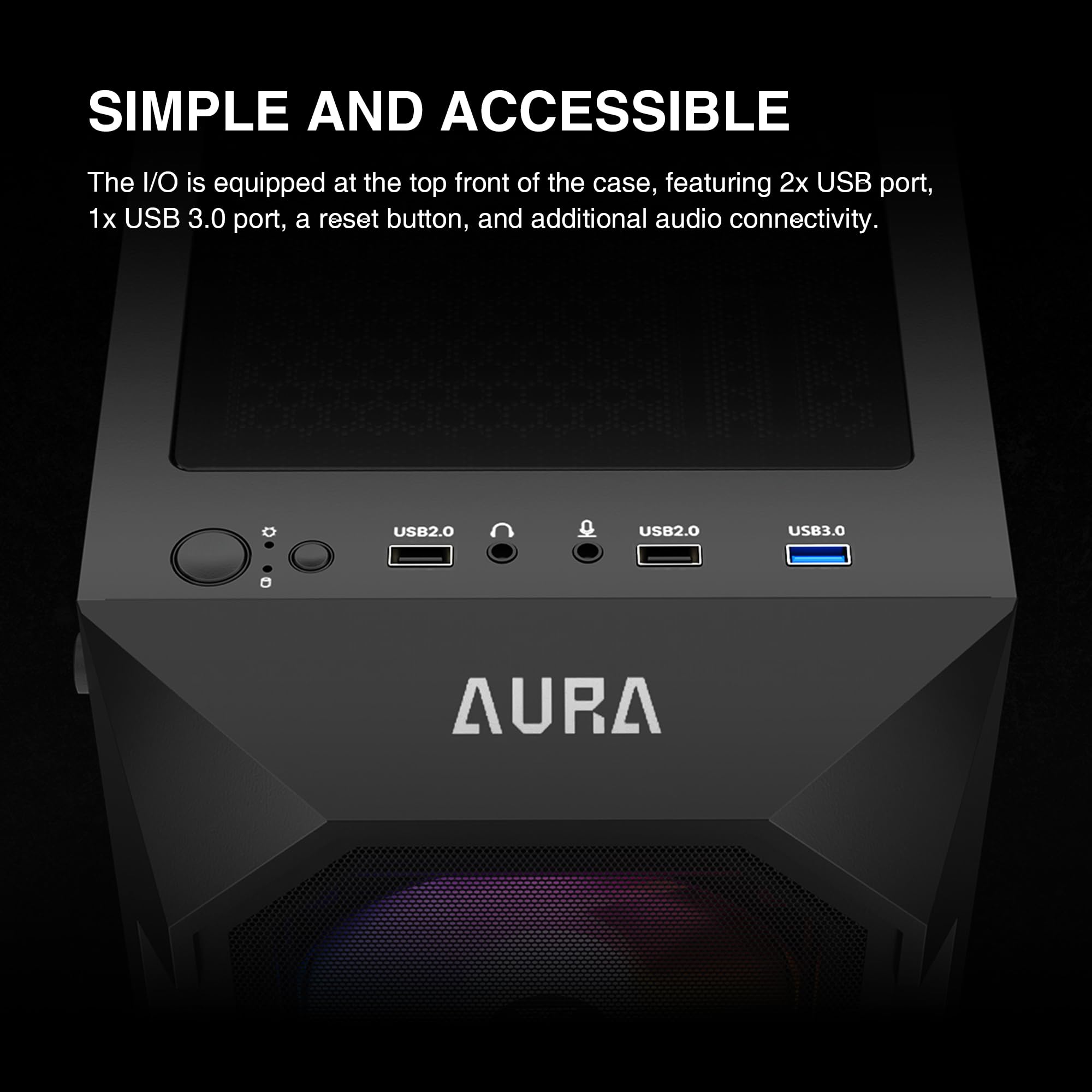 Foto 8 pulgar | Funda Para Pc Gamdias Atx Mid Tower De Vidrio Templado Con 4 Ventiladores De 120 Mm - Venta Internacional.