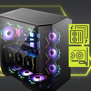Foto 5 | Funda Para Pc Para Videojuegos Msi Mag Pano 100l Pz Mid-tower Con Refrigeración Líquida - Venta Internacional.