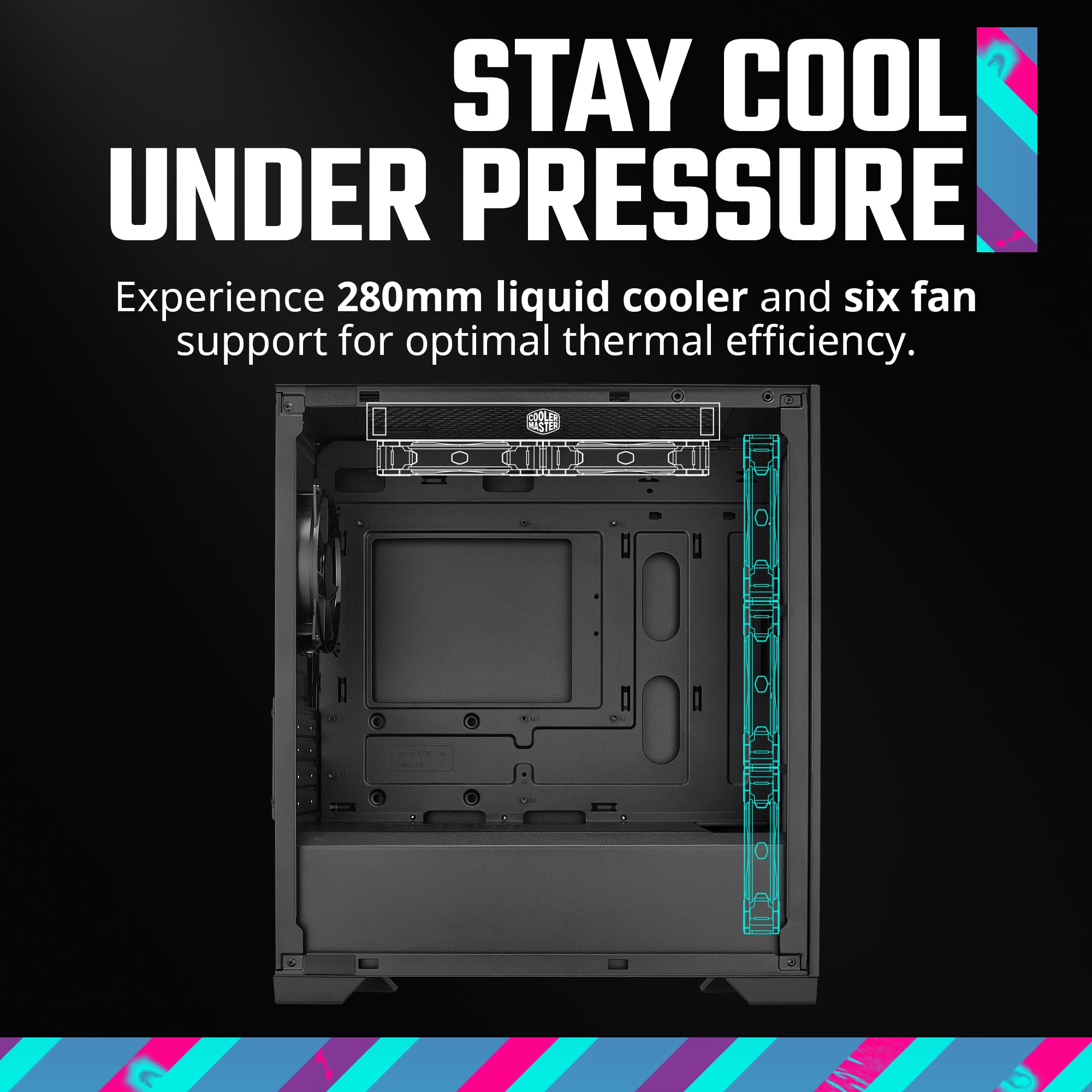 Foto 4 pulgar | Estuche Para Pc Cooler Master Elite 301 Lite Micro-atx De Alto Flujo De Aire - Venta Internacional.