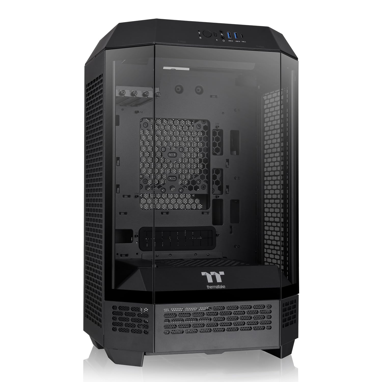 Micro-atx Negro Case Thermaltake Tower 300 Con Ventilador De 2 X 140 Mm - Venta Internacional.