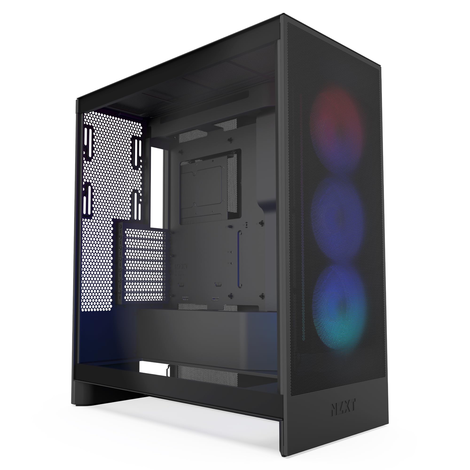 Foto 2 pulgar | Funda Nzxt H7 Flow Rgb 2024 Mid-tower Atx Con Ventiladores Rgb, Color Negro - Venta Internacional.