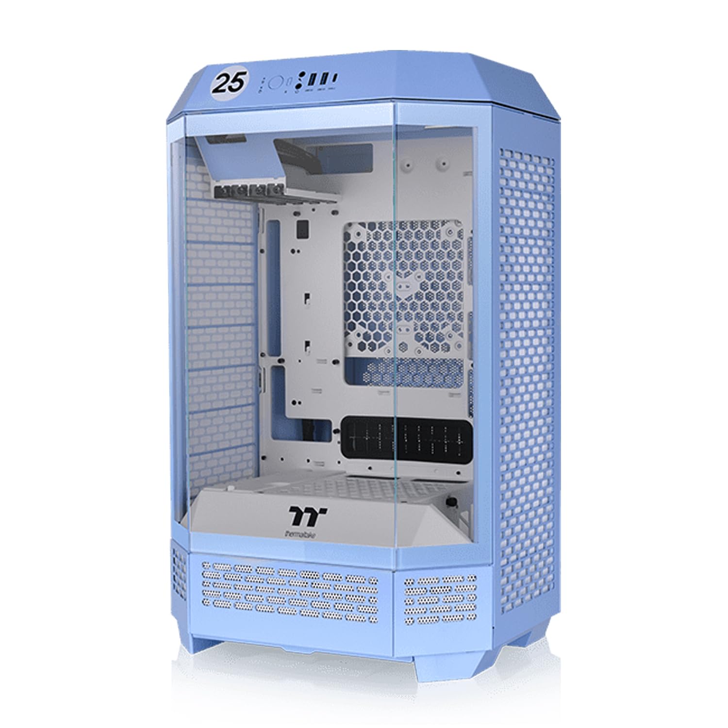 Foto 2 pulgar | Case Thermaltake Tower 300 Hydrangea Blue Micro-atx Con Ventiladores - Venta Internacional.