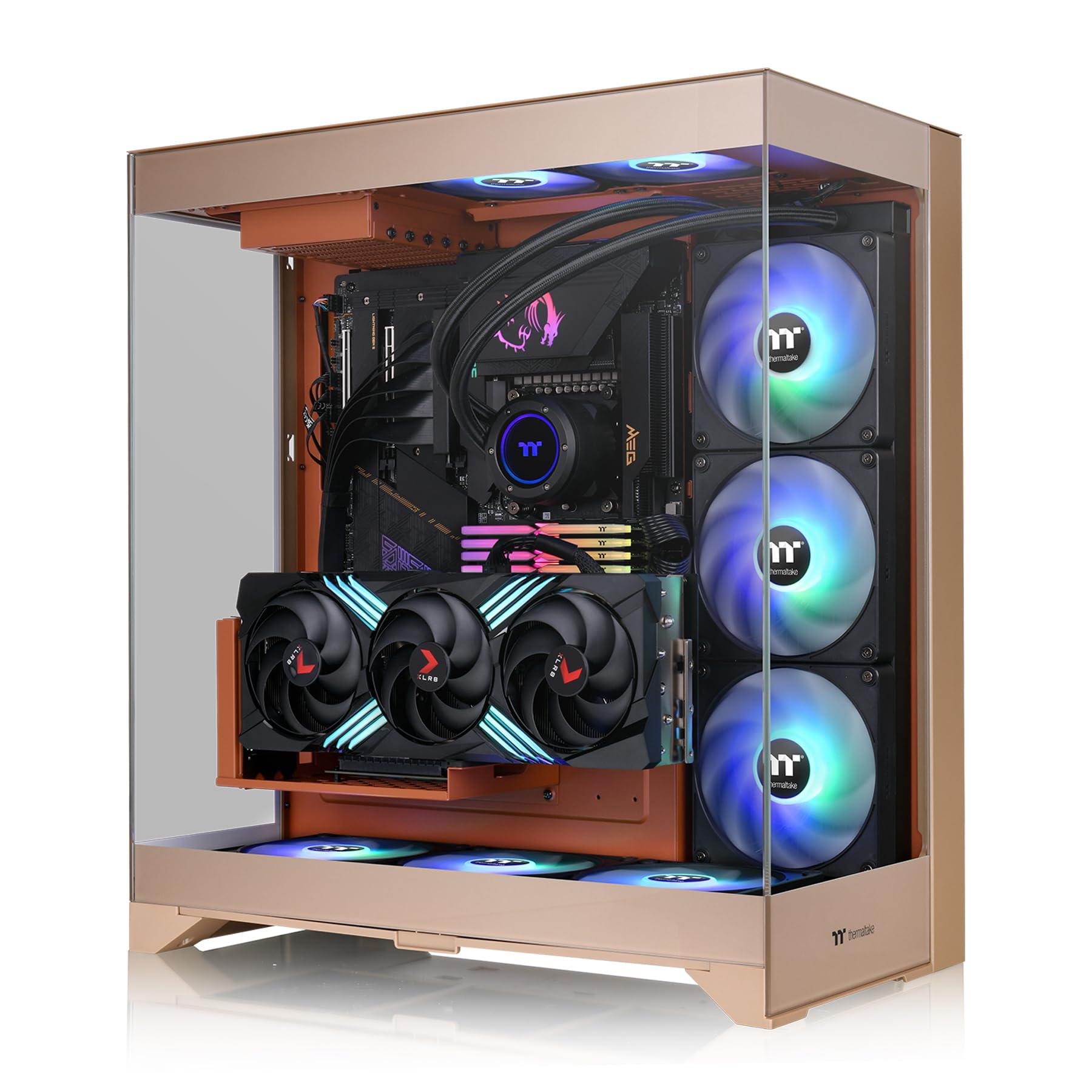 Foto 3 pulgar | Case Thermaltake Cte E550 Tg Gravel Sand Mid Tower Atx - Venta Internacional.