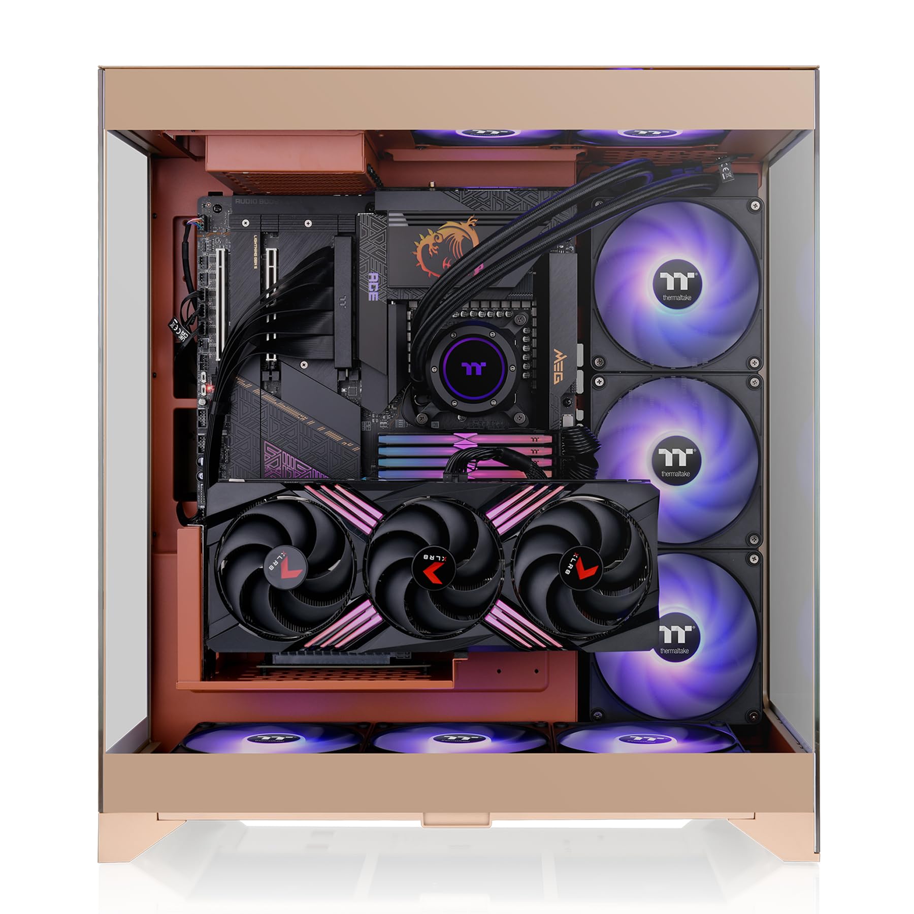 Foto 4 pulgar | Case Thermaltake Cte E550 Tg Gravel Sand Mid Tower Atx - Venta Internacional.