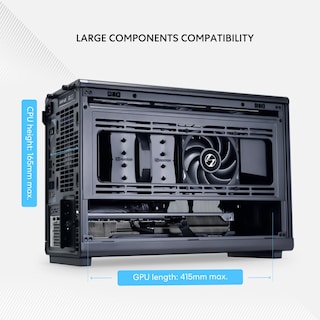 Foto 4 | Chasis Lian Li A3-matx-26.3l En Formato Micro Blanco - Venta Internacional.