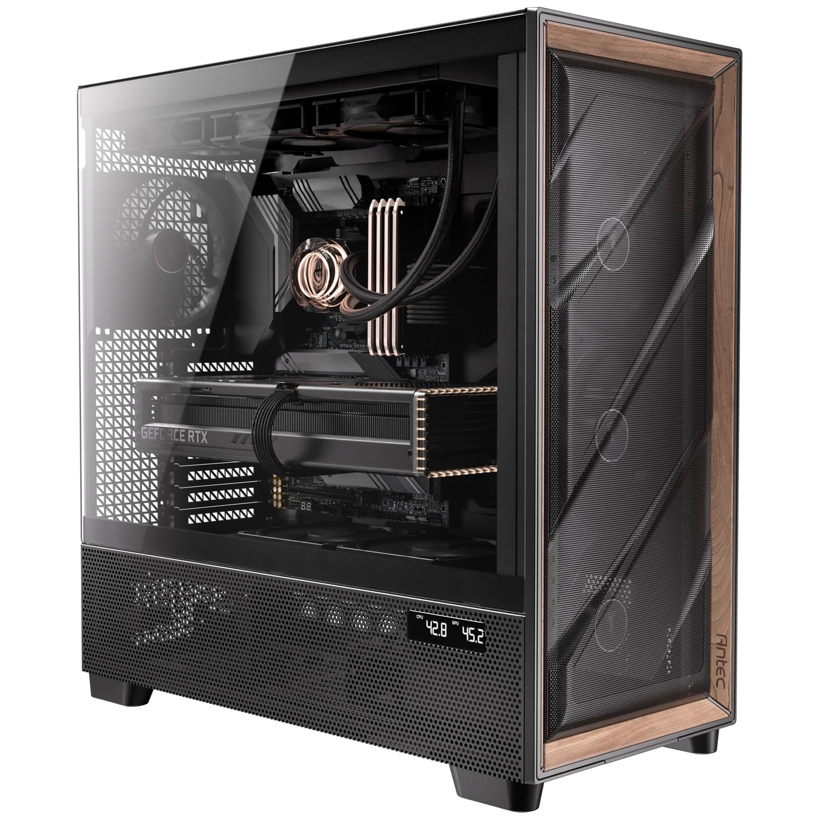 Funda Para Pc Antec Flux Pro E-atx De Torre Completa Con 6 Ventiladores Pwm - Venta Internacional.