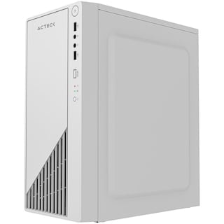 Foto 6 | Gabinete Acteck Kioto Gc220f Micro Atx Mini Torre Fuente 500w Metalico Blanco Ac-939546