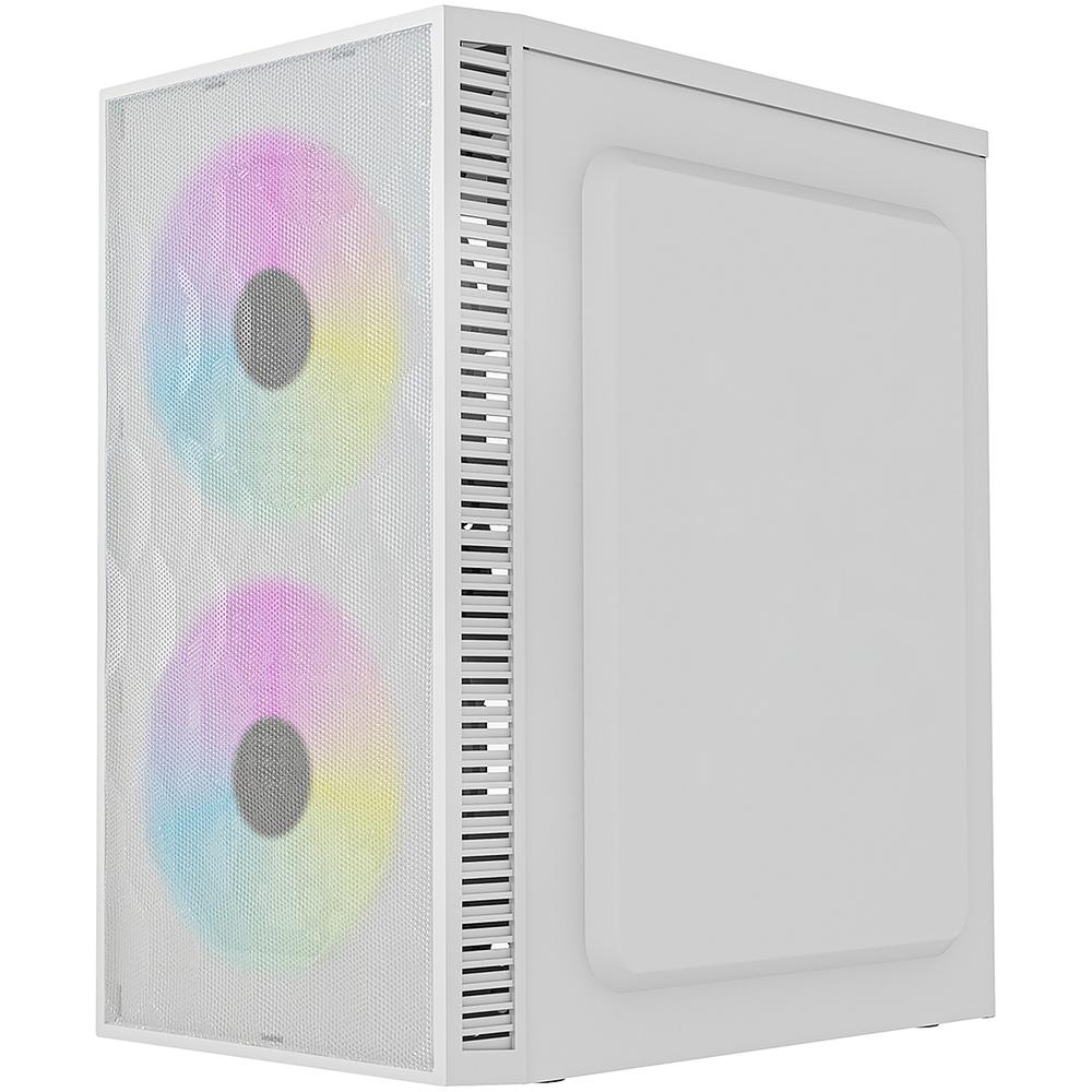 Foto 6 | Gabinete Acteck Fuji Gc470 Micro Atx Mini Torre Fuente 500w 2 Fan Frgb Acrilico Blanco Ac-939515