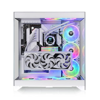 Foto 3 | Paneles De Vidrio Case Thermaltake Cte E550 Tg Snow Mid Tower Atx 3 - Venta Internacional.