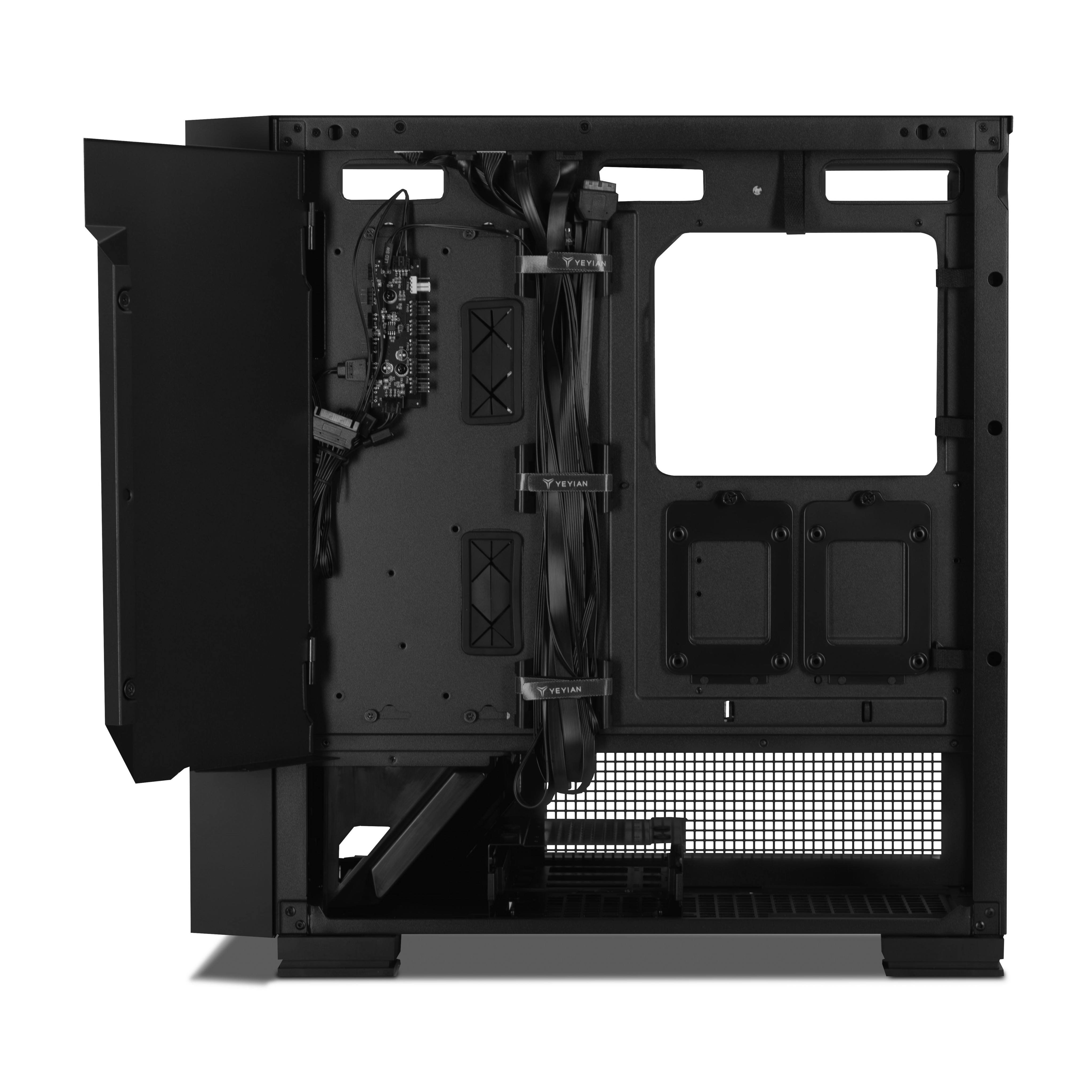 Foto 4 pulgar | Gabinete Gamer Yeyian Ycf-epmir-x1 Full-tower Atx/m-atx/itx, Espacio Para Ssd,hdd Y Vga Hasta 420mm, Hasta 9 Ventilador