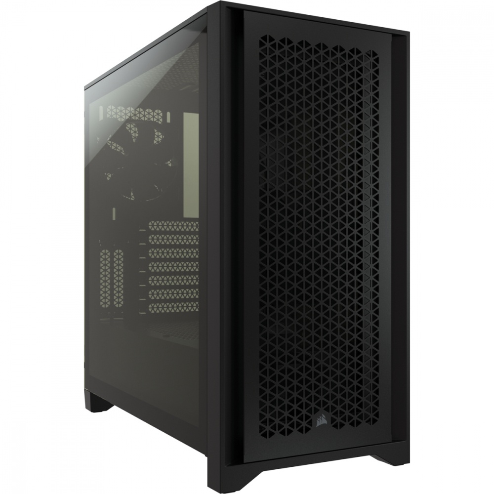 Foto 2 pulgar | Gabinete Corsair 4000d Airflow con Ventana Midi-tower Negro