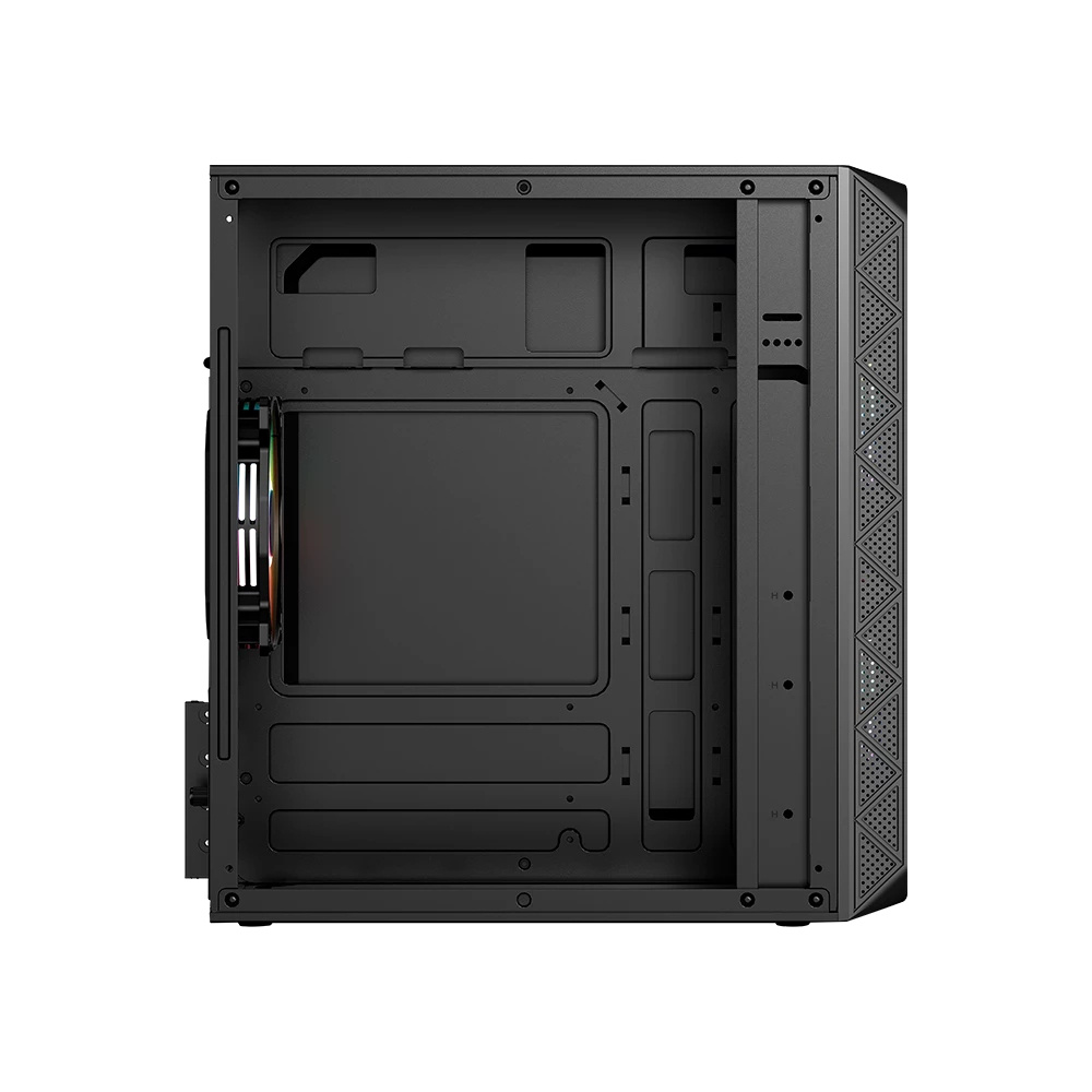 Foto 4 pulgar | Gabinete Acteck Doom Pro Crystal Gi730 Con Fuente De 600w 3 Ventiladores