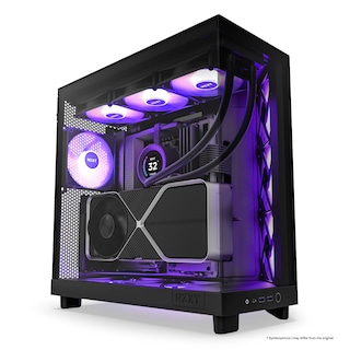 Foto 1 | Gabinete Nzxt H6 Flow Rgb Con Ventana Midi-tower Atx/micro-atx/mini-itx Usb 3.2 Sin Fuente 3 Ventiladores Rgb Instalados