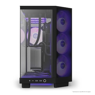 Foto 2 | Gabinete Nzxt H6 Flow Rgb Con Ventana Midi-tower Atx/micro-atx/mini-itx Usb 3.2 Sin Fuente 3 Ventiladores Rgb Instalados