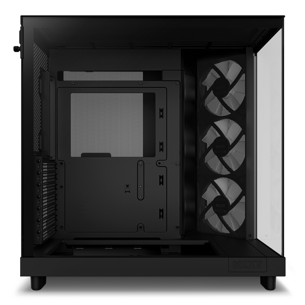 Foto 7 pulgar | Gabinete Nzxt H6 Flow Rgb Con Ventana Midi-tower Atx/micro-atx/mini-itx Usb 3.2 Sin Fuente 3 Ventiladores Rgb Instalados