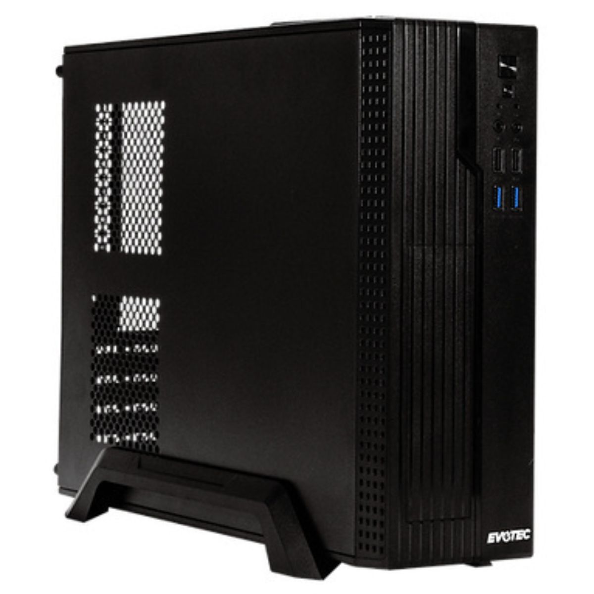 Foto 2 pulgar | Gabinete Evotec Ev-1022 Midi-tower, Itx/micro Atx Usb 2.0 Fuente De 600 W Negro