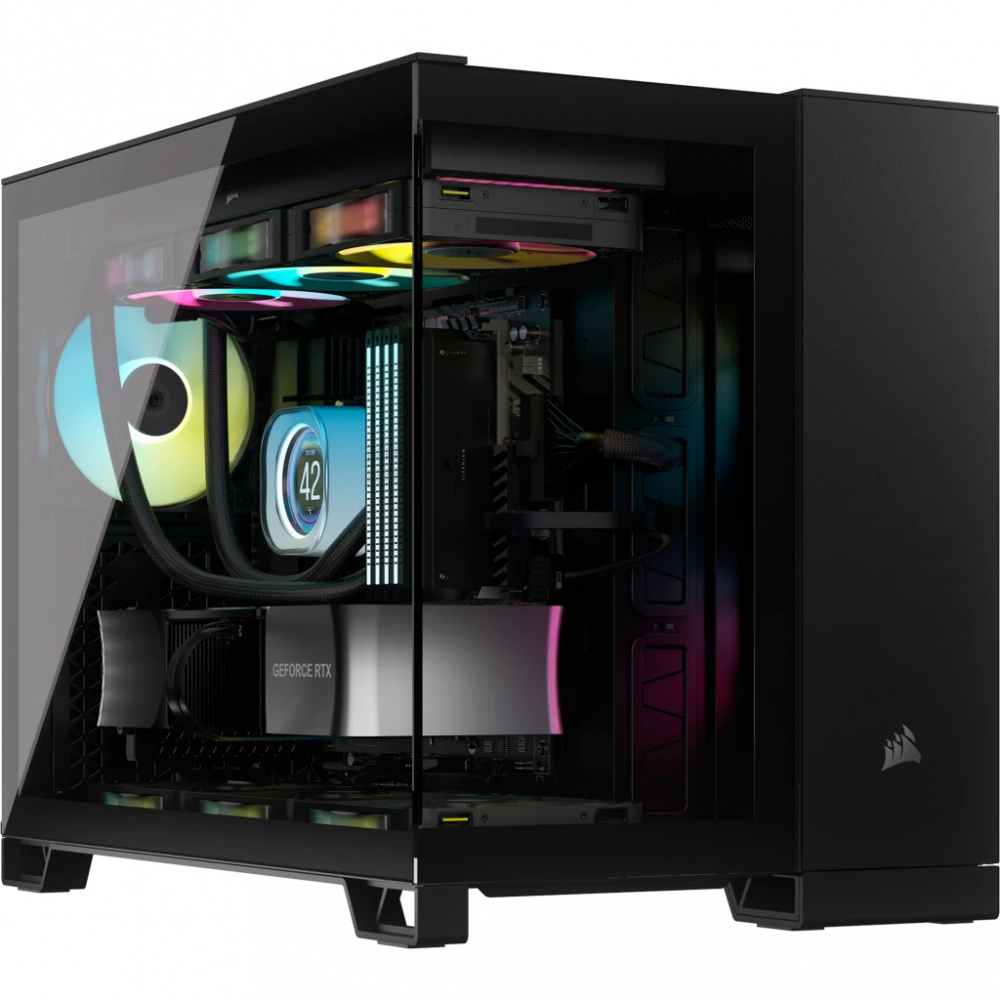 Foto 2 | Gabinete Corsair iCUE LINK 2500X RGB con Ventiladores RGB