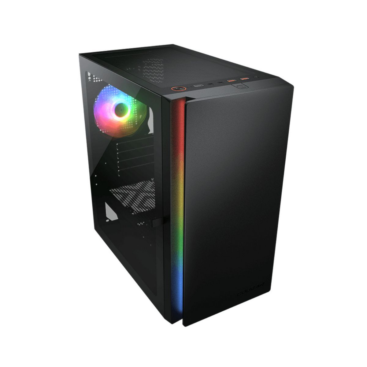 Foto 3 pulgar | Gabinete Cougar Purity Rgb Con Ventana, Mini-tower, Mini-itx/micro-atx, Usb 3.0/2.0, Sin Fuente, 1 Ventilador Argb