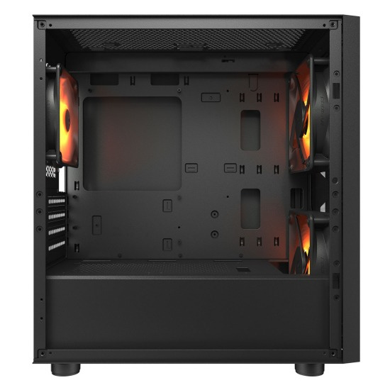 Foto 4 pulgar | Gabinete Cougar Uniface Mini Rgb, Mini-tower, Micro-atx/mini-itx, Usb 2.0/3.0, Sin Fuente, 3 Ventiladores Instalados,