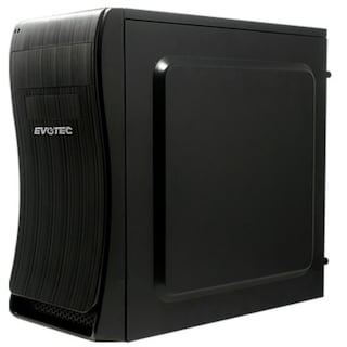 Foto 2 | Gabinete Evotec Bassu, Micro-tower, Mini Atx/micro Atx, Usb 2.0, Con Fuente De 600w, Sin Ventiladores Instalados, Negro