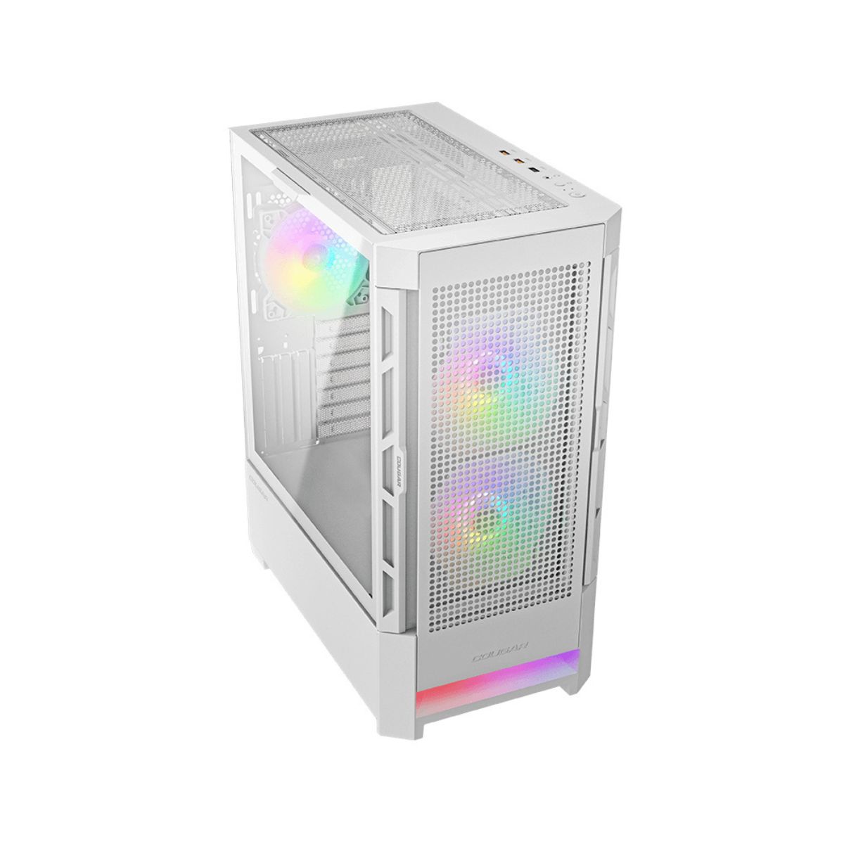 Foto 2 pulgar | Gabinete Cougar Airface Rgb Con Ventana, Midi-tower, Mini-itx/micro-atx/atx/ceb, Usb 3.0/2.0, Sin Fuente, 3 Ventila