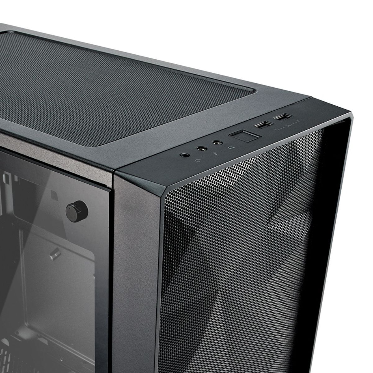 Foto 5 pulgar | Gabinete Fractal Design Meshify C – Tg Con Ventana, Midi-tower, Atx/itx/micro-atx, Sin Fuente, Negro