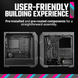 Foto 3 | Carcasa Para Computadora Cooler Master Td500 Max Atx Mid-tower Con Fuente De Alimentación - Venta Internacional.
