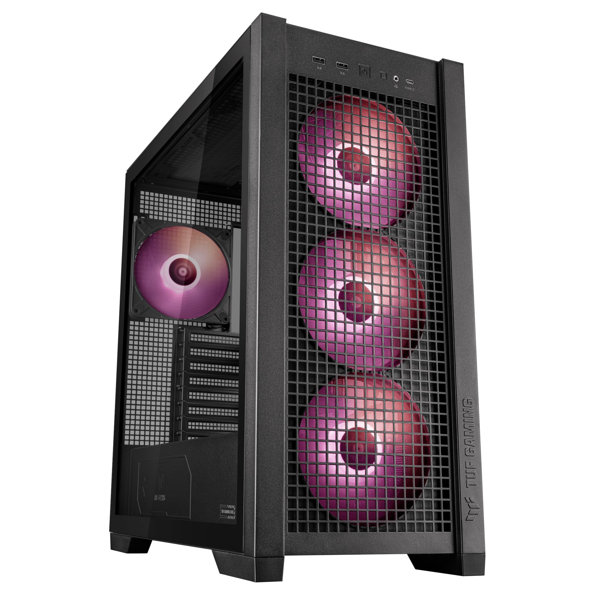 Funda Para Pc Asus Tuf Gaming Gt302 Argb Atx Mid-tower Con 4 Ventiladores - Venta Internacional.