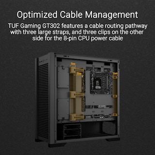 Foto 6 | Funda Para Pc Asus Tuf Gaming Gt302 Argb Atx Mid-tower Con 4 Ventiladores - Venta Internacional.