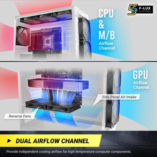Foto 4 | Carcasa De Ordenador Antec Df700 Mid Tower Atx Con 5 Ventiladores De 360 Mm - Venta Internacional.