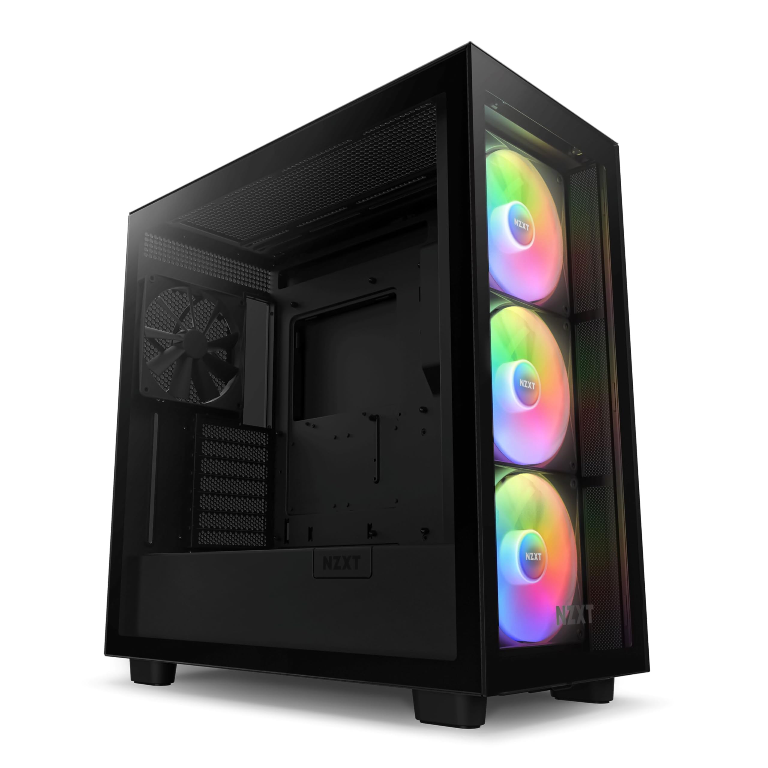 Foto 2 pulgar | Funda Para Pc Para Videojuegos Nzxt H7 Elite Atx Mid Tower Con Ventiladores Rgb, Color Negro - Venta Internacional.