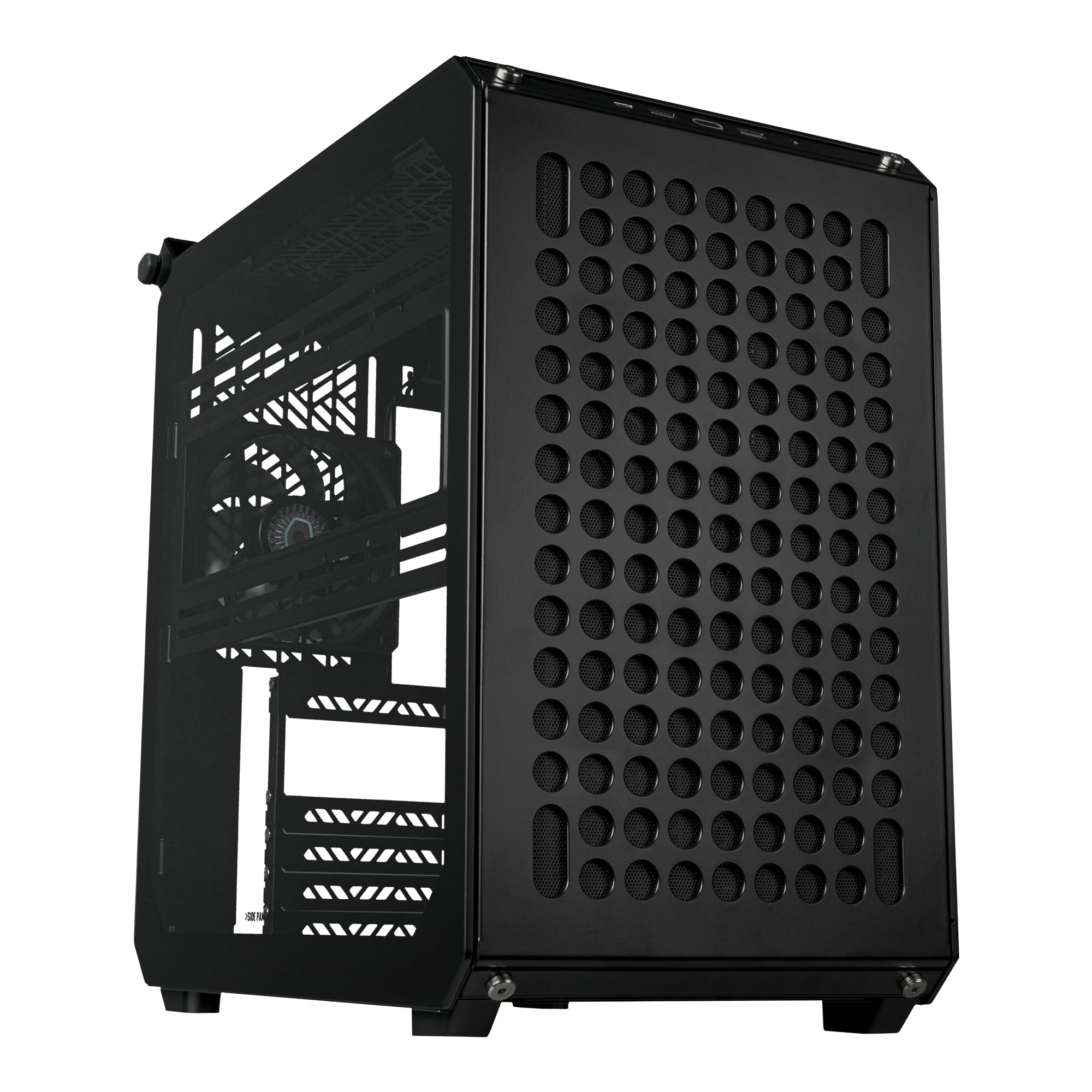 Foto 2 pulgar | Estuche Para Pc Cooler Master Qube 500, Paquete Plano, Negro, Atx Pequeño - Venta Internacional.