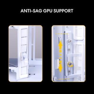 Foto 7 | Funda Para Ordenador Lian Li O11 Vision Compact Black Atx Mid Tower - Venta Internacional.